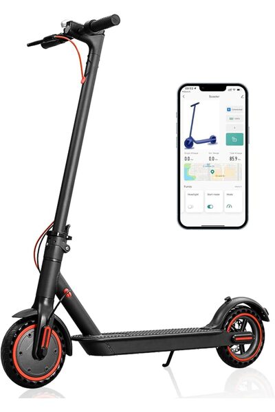 Rovyfota Suspension Foldable Electric Scooter, 250W Motor, Folding Commuter Electric Scooter for Adults