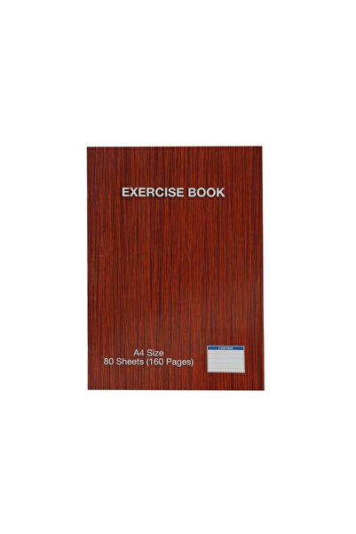 FİS Exercise Book A4 4-Line Ruled 80 Sheets (160 Pages) – Premium Quality Notebook