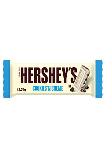Hershey's Hershey’s Cookies ’N’ Creme Chocolate – 12.76g x 24 (306g), Pack of 2