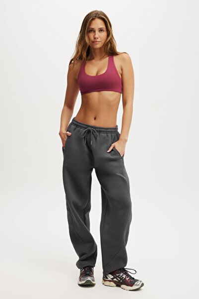 Seeh Καπνιστό επένδυση fleece Winter Regular Fit Sweatpants SH282