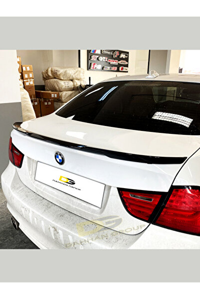 DG Power BMW 3 Serisi E90 2004 - 2011 Arka Bagaj Üzeri M4 Spoiler BOYASIZ Ham Ürün Yüzeyi Plastik