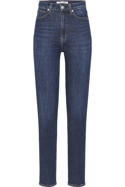 Calvin Klein CKJ 010 HIGH RISE SK Kadın Mavi Kot Pantolon