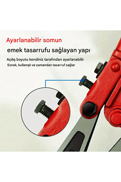 Badem10 (18'') Jaw-Type Kuplon Iron Cutting Shears Rod Construction Wire Metal Cutting Shears Vanadium Steel