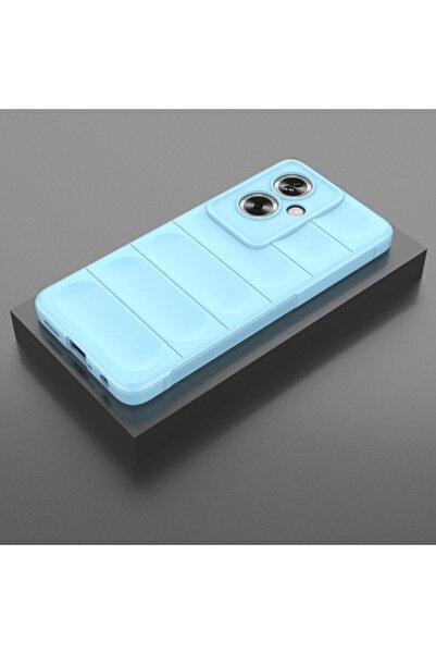 SKYDDAR INNOVATION Cover for Oppo A79 5G / OnePlus Nord N30 SE, Magic Shield, from Silicon Mat, sticker set, Blue