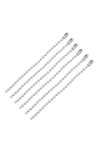 Choice طول 10 سم أبيض 20 قطعة / المجموعة 10/12 سم الحديد الملونة الكرة الخرز ...