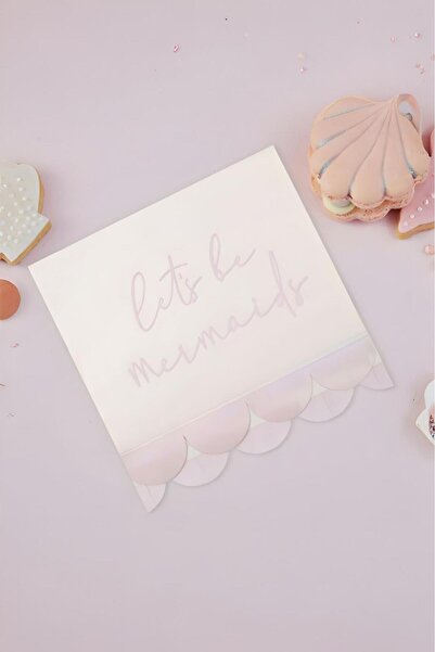 PARTİ SEPETİ Partysepeti Mermaid Concept Napkin