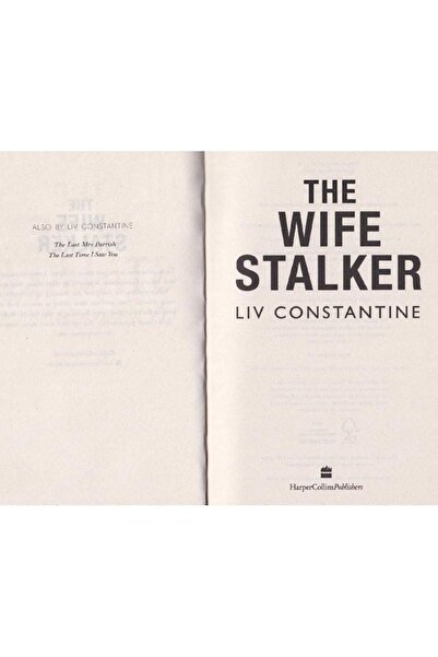 Harper Collins The Wife Stalker - An Addictive New Thriller with a Twist You Will Never See Coming