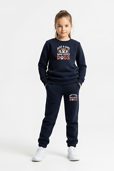FYK COLLECTİON SET DE PENTRU FETE CU DETAIL DE PRINT LOVE CU GAT ROTUND