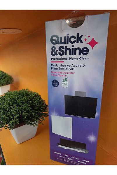 Quick&Shine Quick Shine Davlumbaz Ve Aspiratör Filtre Temizleyicisi