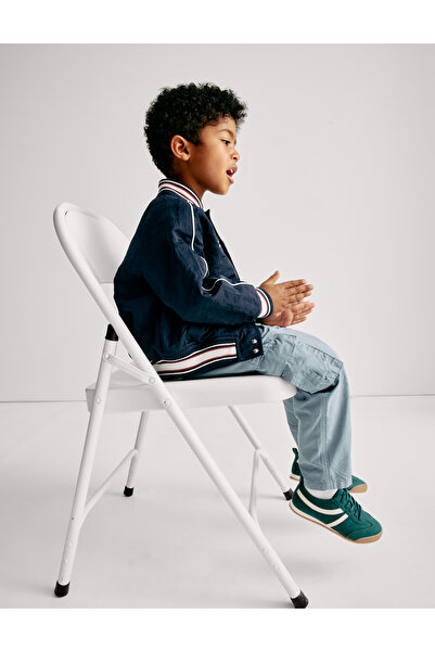 Marks & Spencer New York Sloganlı Bomber Ceket