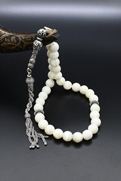 Prestige Натуральний камінь 33-х резинок 925 проби срібла з бахромою 10 мм ку...