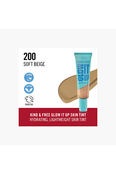 Rimmel Kind and Free Glow It Up Moisturising Skin Tint - 30 ml