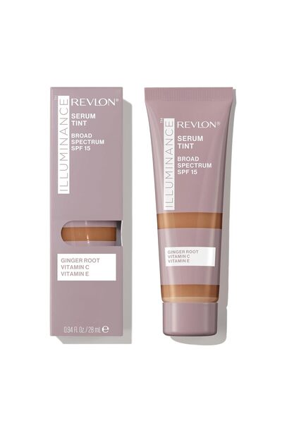 Revlon Illuminance Tinted Serum, Triple Hyaluronic Acid, Evens Out Skin Tone Over Time and Hydrates