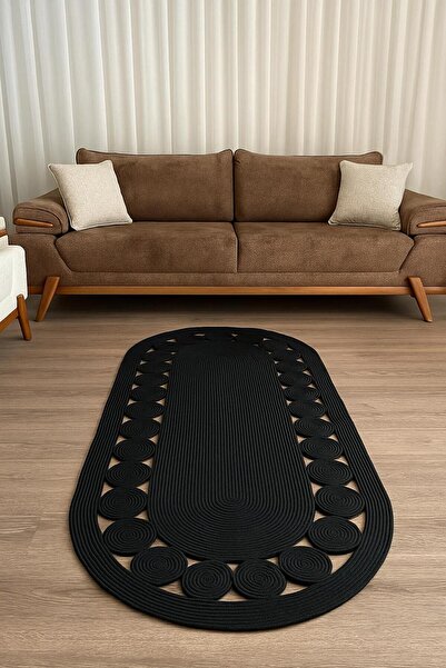 ModaCardin Jüt Kilim, Paspas, Mutfak Halısı, Banyo Paspası, Kilim, Halı, Otur...