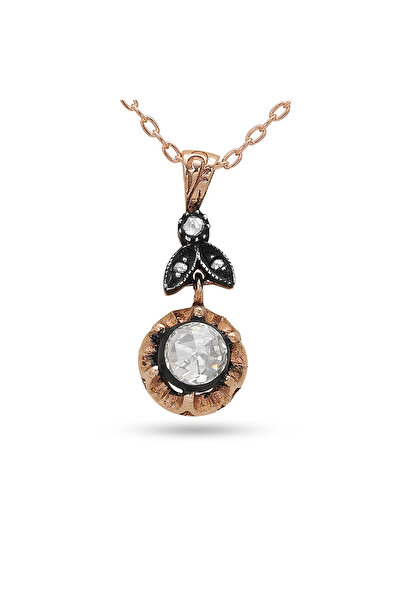 Ariş 0.16 Karat Elmas Tektaş Kolye