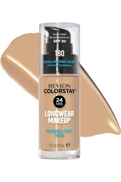 Revlon Colorstay Makeup Foundation For Normal/Dry Skin 30 ml, 180 Sand Beige