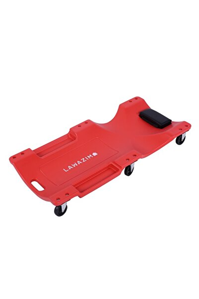 Lawazim زاحف سيارة 36 ​​بوصة - زاحف بلاستيكي للميكانيكا مع مسند رأس وعجلات وص...