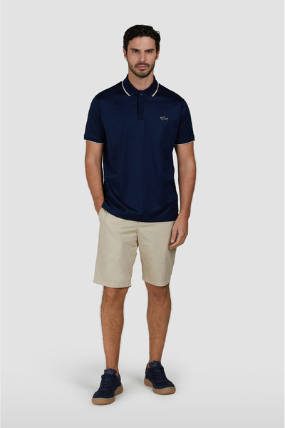PAUL&SHARK Cotton Polo Shirt with Buttons