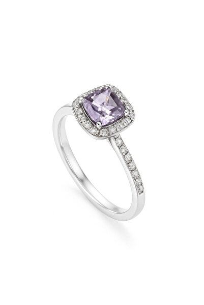 Diamonfire Γυναικείο ασημένιο δαχτυλίδι με γκρι ζιρκόνια 611787