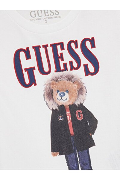 Guess Μπλουζάκι Jersey για αγόρια με κανονική εφαρμογή