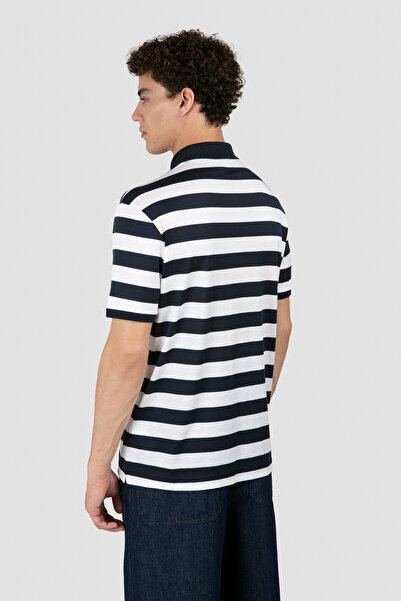 PAUL&SHARK SILK COTTON POLO SHIRT WITH BUTTONS