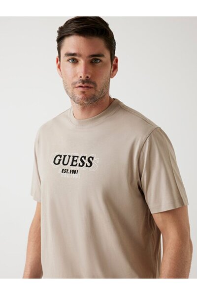 Guess Jersey Erkek Regular Fit T-Shirt