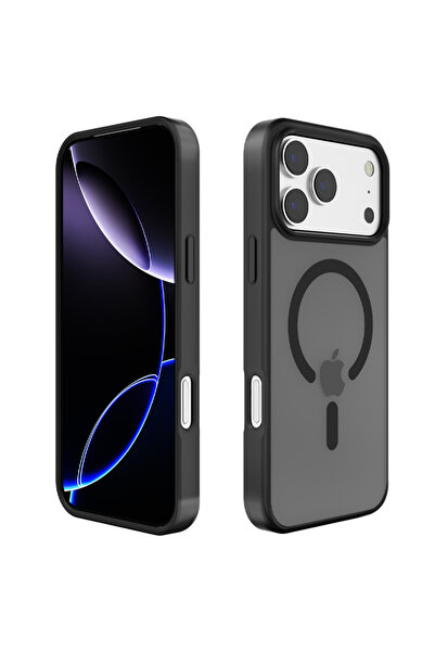REDz Accessories Ματ θήκη Antishock με MagSafe για iPhone 17 Pro, ματ πίσω μέ...