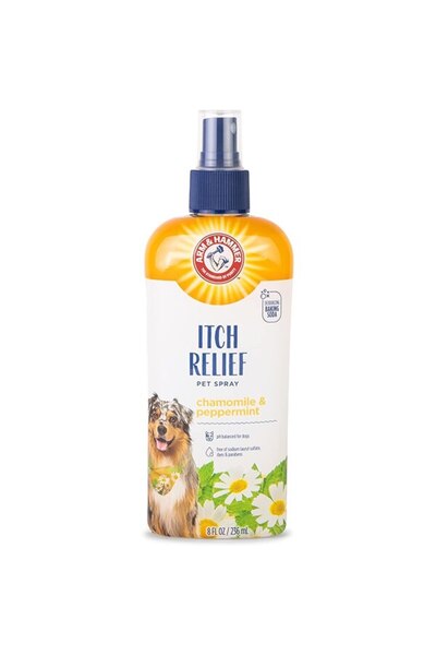 Arm&Hammer Spray, Arm & Hammer, calmare a mâncărimii, câini și pisici, ulei de mușețel și mentă, 236 ml
