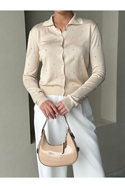 My Blog Μίνι μπλούζα με τακούνι Stone Polo Neck