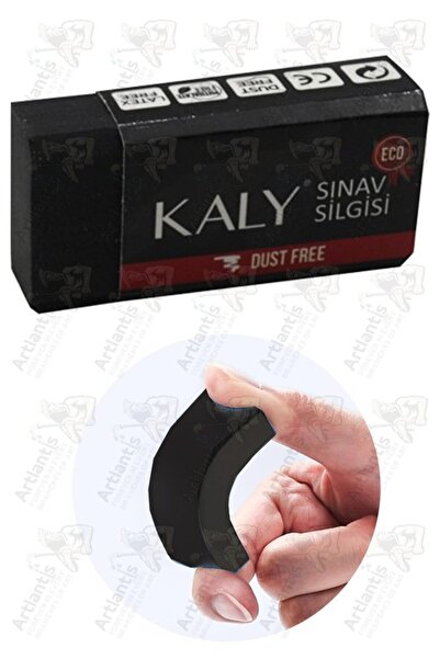 Artlantis Sınav Silgisi Siyah Silgi Orta Boy 1 Adet Silka Kaly Yumuşak Sınav ...