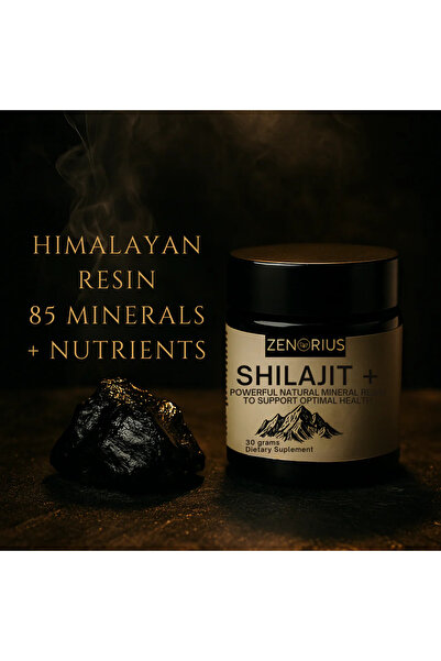 Gymmag Zenorius Shilajit Pure Resin – Supplement for Energy, Vitality and Focus – 30 g