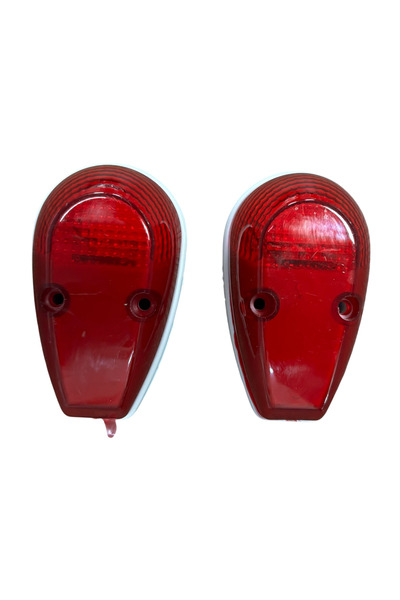 TAS Mini Tepe Lamba 4 Led 12v Kırmızı (TAS C21) 2 Adet Fiyatı