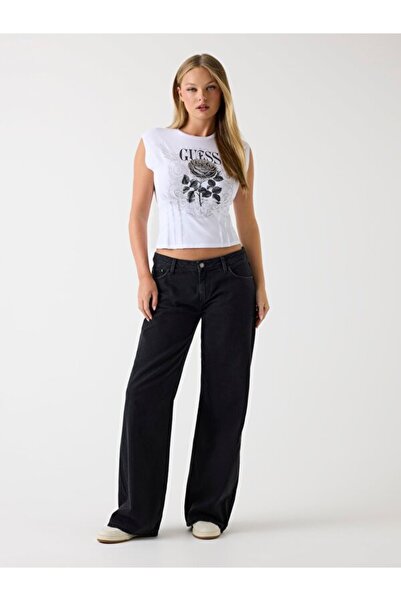 Guess Rocker Women's Modal Blend Regular Fit T-Shirt