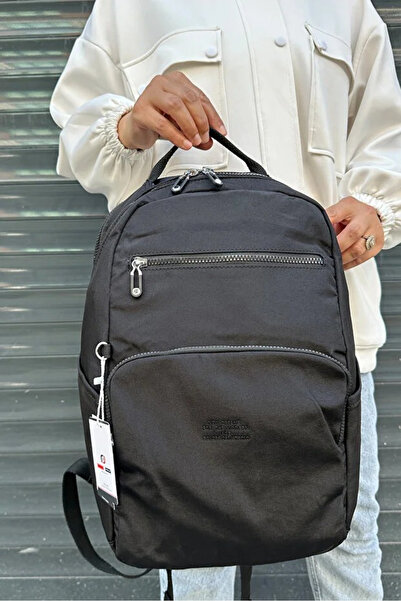 Just Polo حقيبة ظهر نسائية أنيقة وفاخرة من قماش الكلينكير المستورد