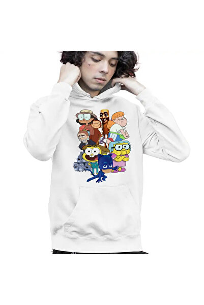 OEM Hanorac Copii Baieti StuGo Tung Sahur Lemingi Bunica Green Maimuta George...