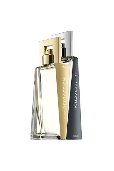 AVON Set parfum Avon, Atractie pentru ea, 50 ml si Atractie pentru el, 75 ml