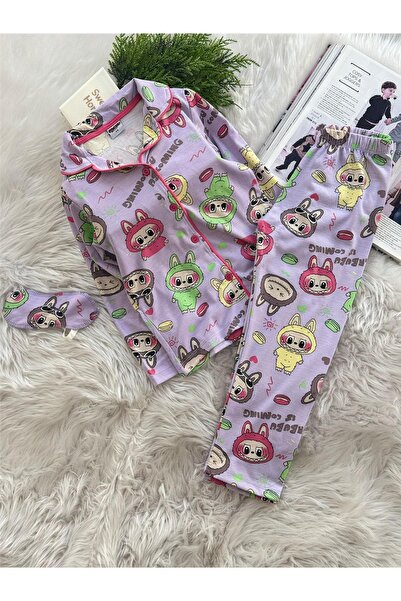 LİLLYPİCCA Σετ πιτζάμες με μοτίβο για κορίτσια με κουμπιά