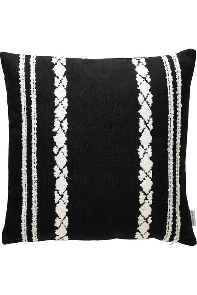 HRN034 Concept Ava Fancy Throw Pillow Black 50 X 50 cm H&A 1150700