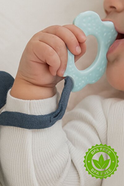 Bebekevi Diş Kaşıyıcılı %100 Pamuk Müslin Uyku Arkadaşı