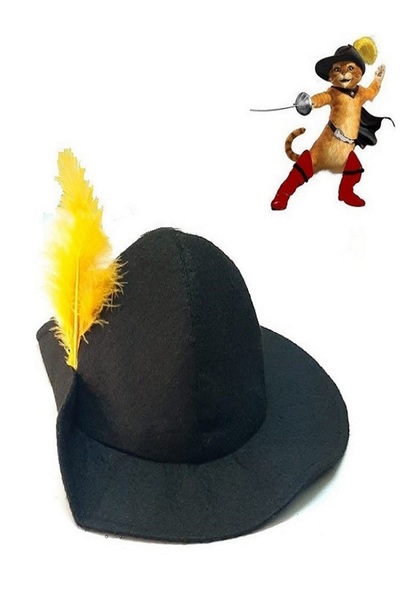 KOSTÜMCE Čizme mačka Šešir Dete