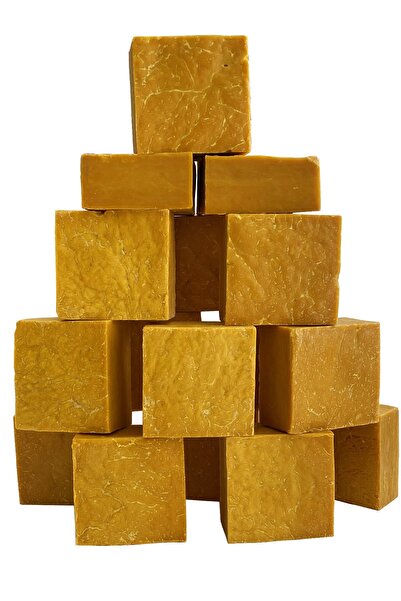 aktarloji صابون أصفر بيتيم 2 كجم طبيعي 100% صناعة يدوية