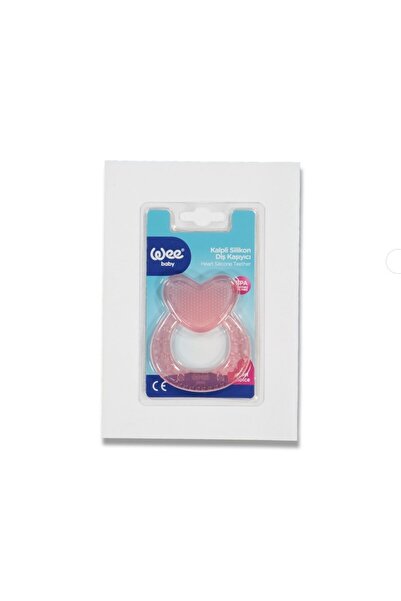Wee Baby Silikon Kalpli Diş Kaşıyıcı Pembe