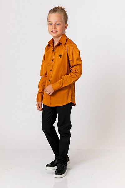 incity Boys' Mustard Shirt