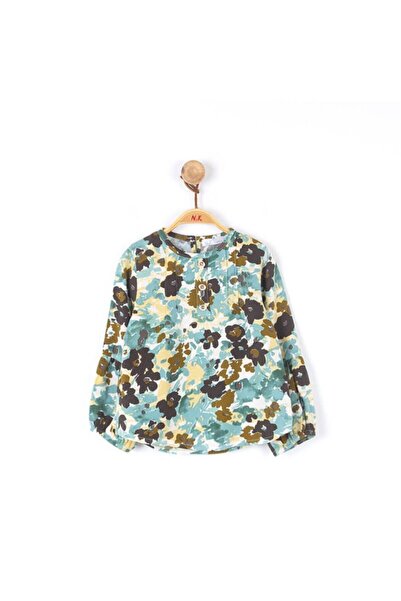 nk kids 31602-batik Çiçekli Gömlek 74/98