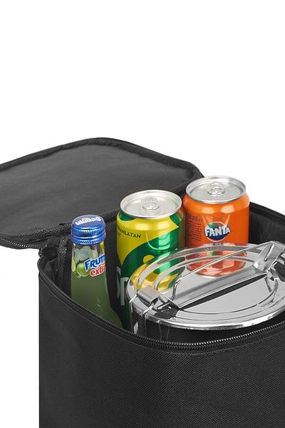 eryatex Multi-Purpose Cold Hot Holder Lunch Box Food Carrier Bag And Thermos Beverage Carrier Bag