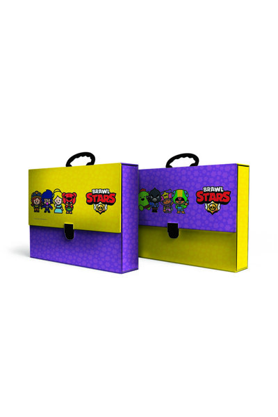 Gıpta Brawl Star Saplı Kutu Klasör 25*35*7 Cm (1 Adet)
