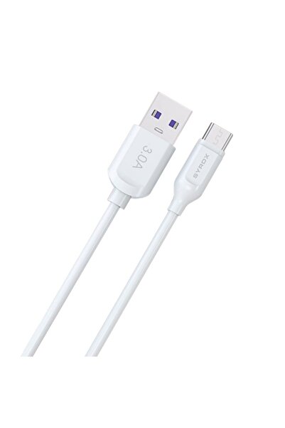 Syrox Hızlı Şarj Destekli Mikro Usb & Micro Usb Girişli 18w 3.0a Özellikli Ka...