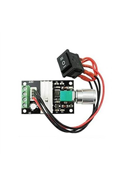 Genel Markalar 6v 12v 24v 3a 80w Ayarlanabilir Çift Yönlü Pwm Motor Hız Kontr...