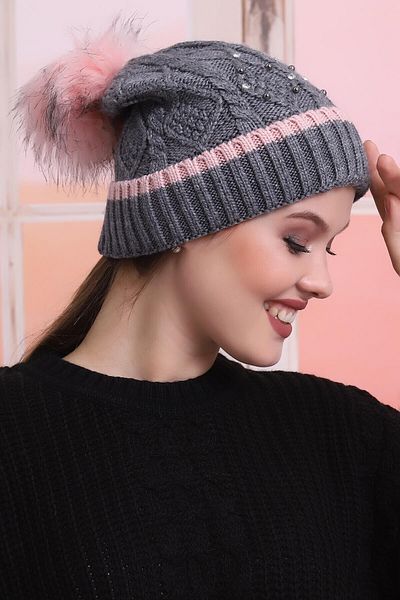 Deafox Folded and Jewelled Women's Beret