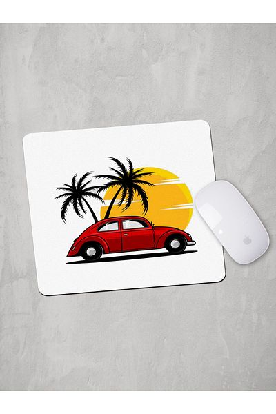 Panorama Ajans Καλοκαιρινό Red Vosvos Mouse Pad